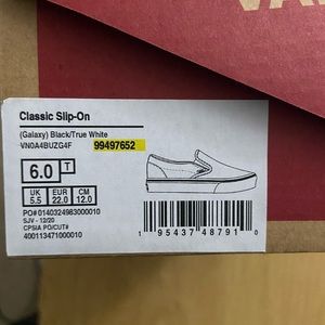 toddler vans size 6T new